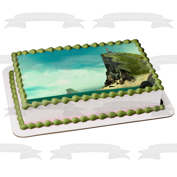 Song of the Sea Lighthouse Edible Cake Topper Image ABPID04334