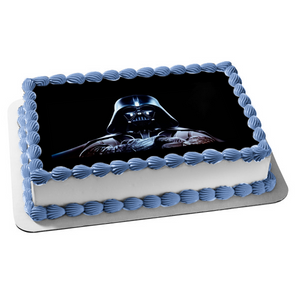 Star Wars Darth Vader Crossed Arms Edible Cake Topper Image ABPID04458