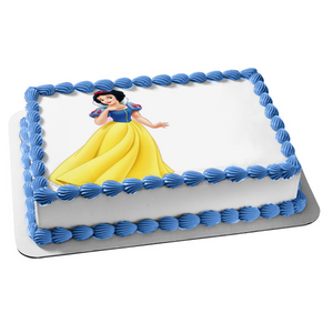 Disney Snow White and the Seven Dwarves Edible Cake Topper Image ABPID04472