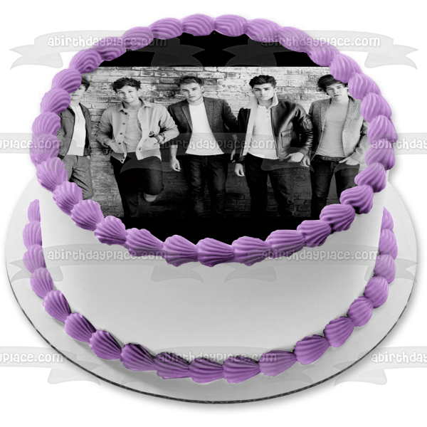 One Direction Teen Vogue Niall Horan Liam Payne Harry Styles Louis Tomlinson and Zayn Malik Edible Cake Topper Image ABPID04057