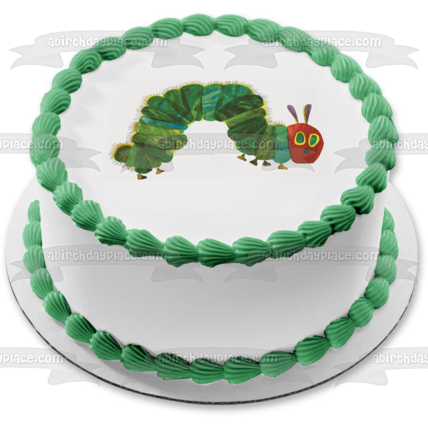 The Very Hungry Caterpillar Eric Carle Edible Cake Topper Image ABPID04602