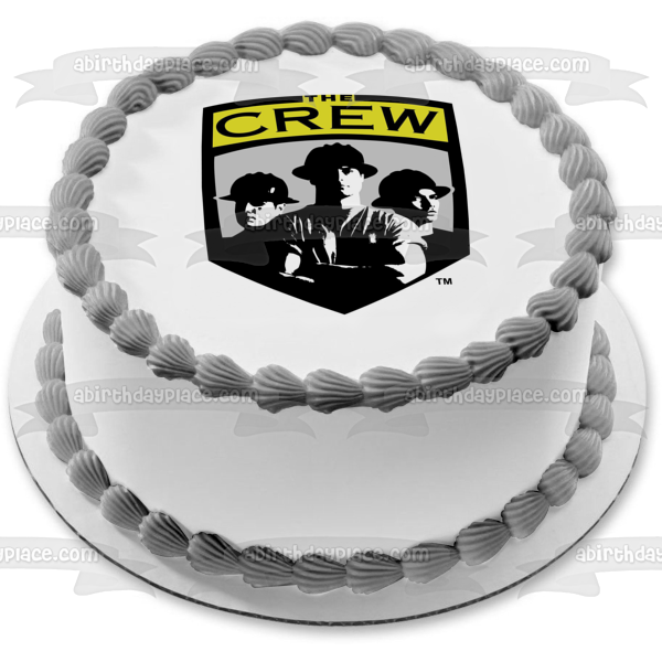 The Crew Columbus Crew Soccer Club American Professional Soccer Club First Logo 1996-2014 Edible Cake Topper Image ABPID04624