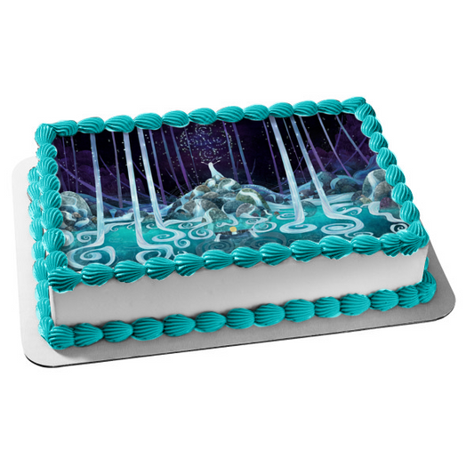 Canción del Mar el Gran Seanchaí Adorno Comestible para Pastel Imagen ABPID04641 