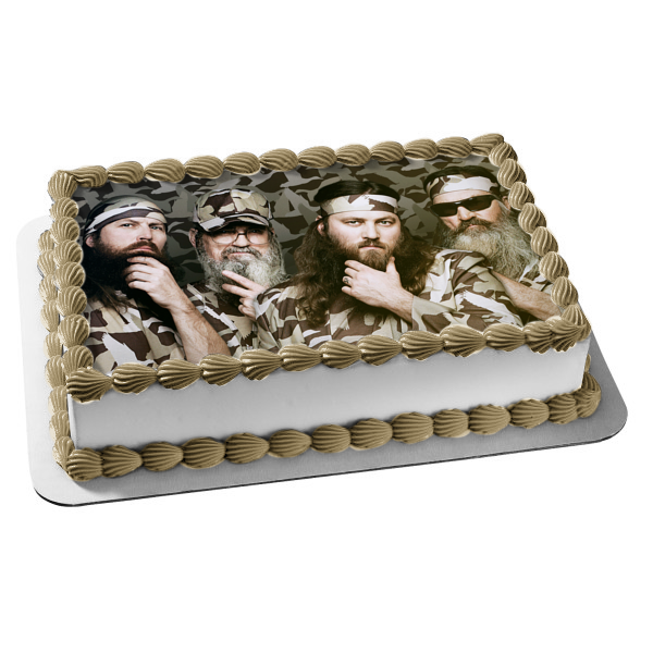 Duck Dynasty Phil Willie Si Jep Robertson Edible Cake Topper Image ABPID04683