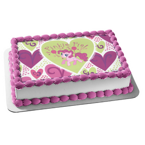 My Little Pony Pinkie Pie Edible Cake Topper Image ABPID04690