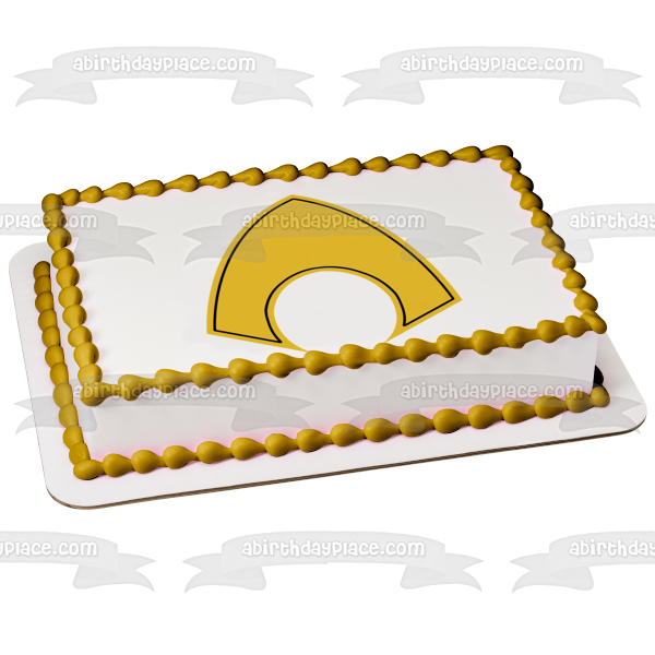 Aquaman Logo Edible Cake Topper Image ABPID04726