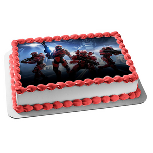 Halo 5 Guardians Spartans Edible Cake Topper Image ABPID04763