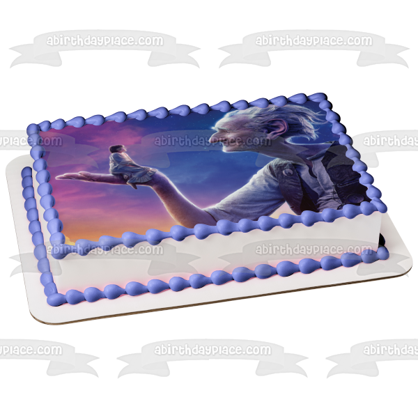 The BFG the Big Friendly Giant and Sophie Roald Dahl Edible Cake Topper Image ABPID04811