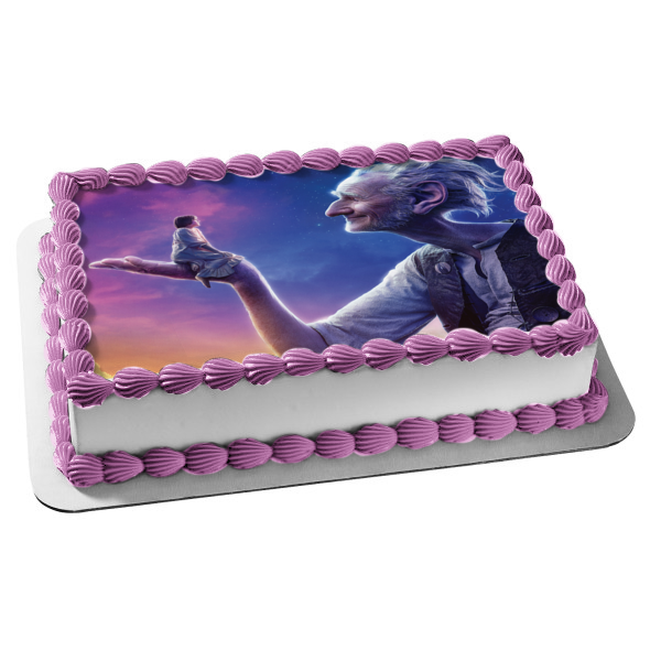 Disney Pixar the Bfg the Big Friendly Giant Sophie Roald Dahl Edible Cake Topper Image ABPID04811