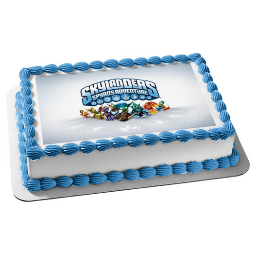 Imagen comestible para decoración de tarta Skylanders Spyro's Adventure Stealth Elf ABPID04839 