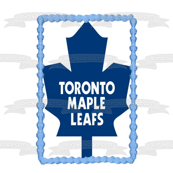 NHL® Toronto Maple Leafs Team Puck Cupcake Rings – A Birthday Place
