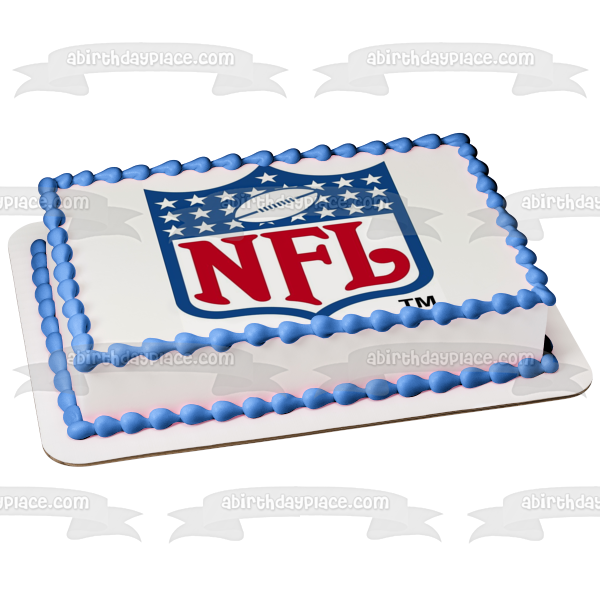 Professional American Football NFL Logo Edible Cake Topper Image ABPID04884