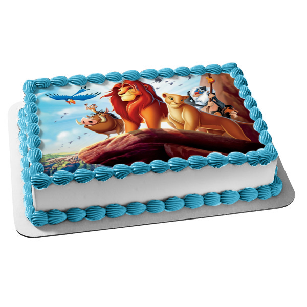 Disney The Lion King Simba Edible Cake Topper Image ABPID04912
