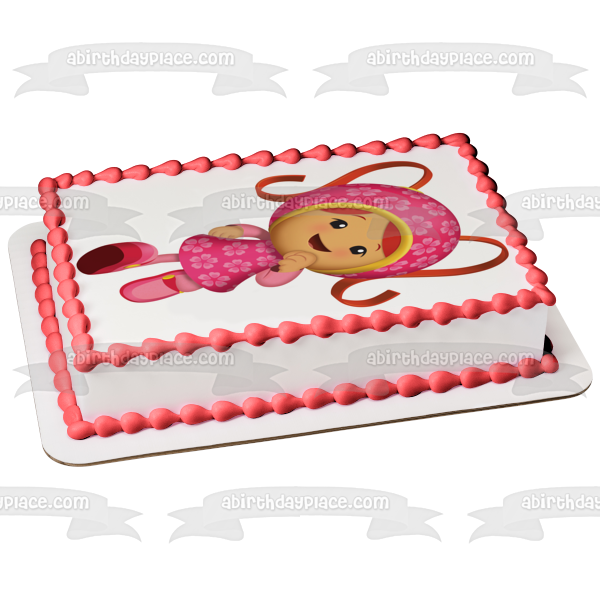 Team Umizoomi Millie Measure Pink Girl Edible Cake Topper Image ABPID04935