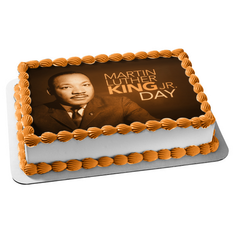 Martin Luther King Jr. Day Edible Cake Topper Image ABPID53565