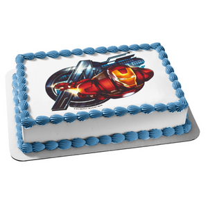 Marvel Iron Man Tony Stark Edible Cake Topper Image ABPID05278