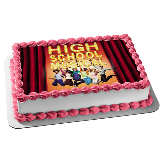 Imagen comestible para tarta de High School Musical Troy Sharpay Chad Taylor y Gabriella ABPID05334 