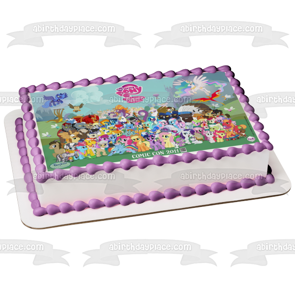 My Little Pony Princess Twilight Sparkle Edible Cake Topper Image ABPI – A  Birthday Place
