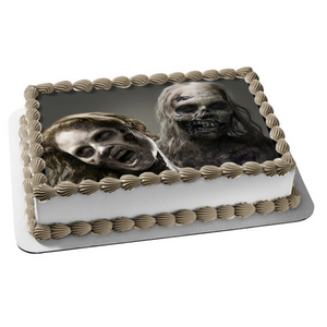 The Walking Dead Zombies Edible Cake Topper Image ABPID05475