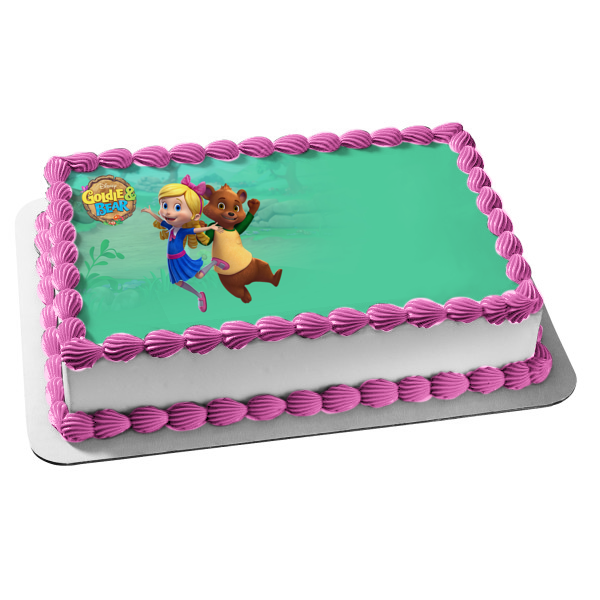 Goldie and the Bear Edible Cake Topper Image ABPID05543