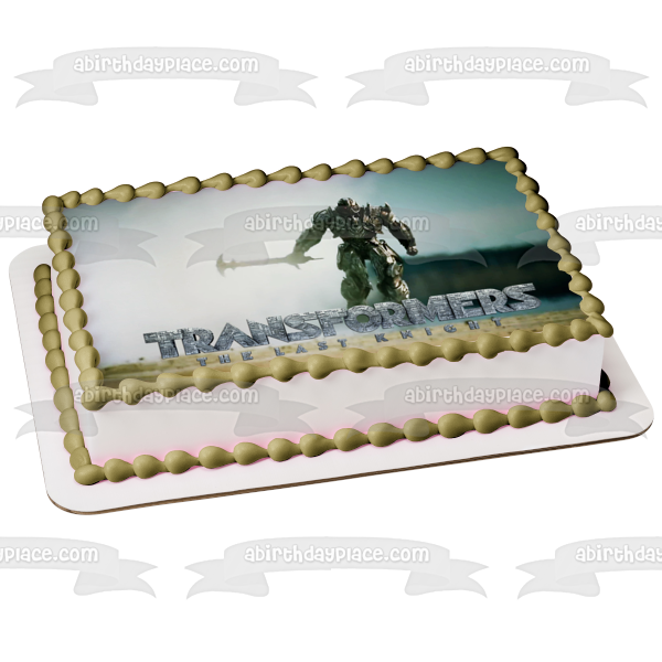 Transformers the Last Knight Megatron Edible Cake Topper Image ABPID05865