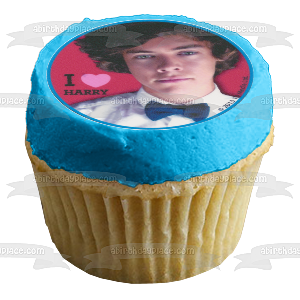 One Direction Niall Horan Liam Payne Harry Styles Louis Tomlinsonb and Zayn Malik Edible Cupcake Topper Images ABPID03849