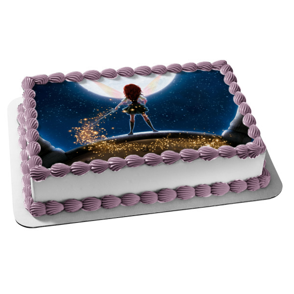 Fairy Moon Starts Edible Cake Topper Image ABPID06011