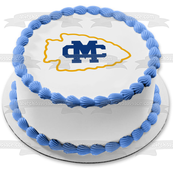 Mississippi College Athletics Logo Fish Edible Cake Topper Image ABPID06016