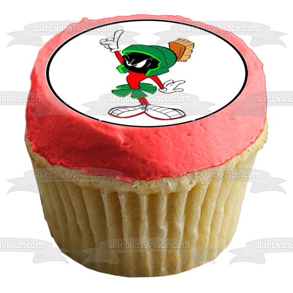 Loony Tunes  Bugs Bunny Tweety Sylvester Porky Pig and Marvin the Martian Edible Cupcake Topper Images ABPID04495