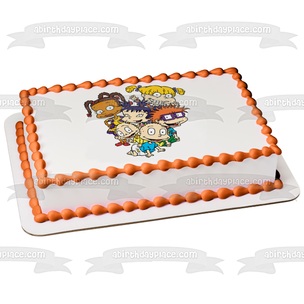 Rugrats Angelica Chuckie Tommy Susie Kimi and DILL Edible Cake Topper Image ABPID06155