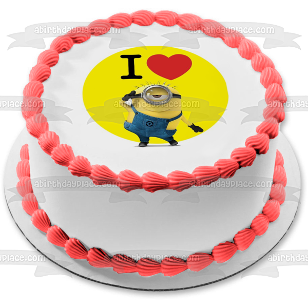 Despicable Me Minion Carl Edible Cake Topper Image ABPID06224