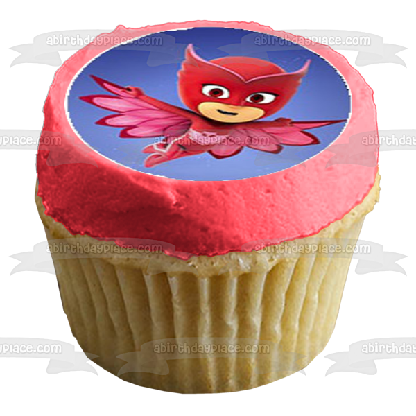 Pj Masks Amaya Connor and Greg Edible Cupcake Topper Images ABPID05045
