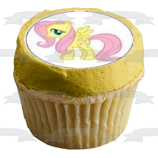 My Little Pony Equestria Girls Friendship Is Magic Rainbow Rocks Twilight Sparkle Applejack Fluttershy Rarity Pinkie Pie Rainbow Dash and Sunset Shimmer Group Edible Cupcake Topper Images ABPID05088