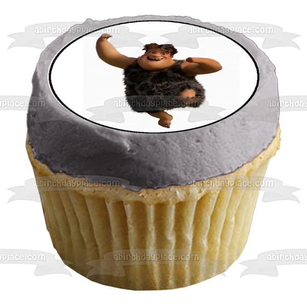 Croods Eep Guy Grug Ugga and Sandy Edible Cupcake Topper Images ABPID05218