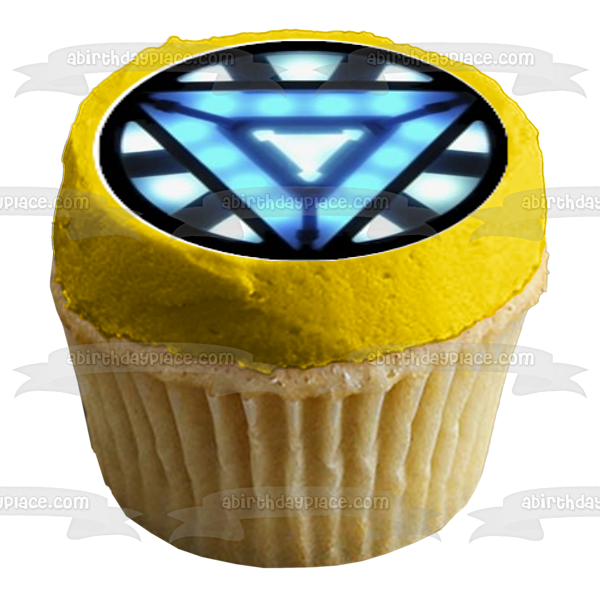 Logotipo de superhéroe Hulk Capitán América y Robin Imágenes comestibles para cupcakes ABPID05344 