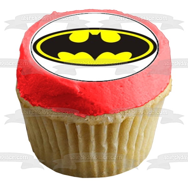 Logotipo de superhéroe Hulk Capitán América y Robin Imágenes comestibles para cupcakes ABPID05344 