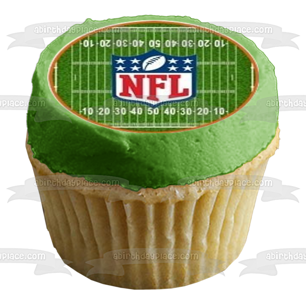 NFL Logos New England Patriots Cleveland Browns and the Seattle Seahawks Edible Cupcake Topper Images ABPID05545