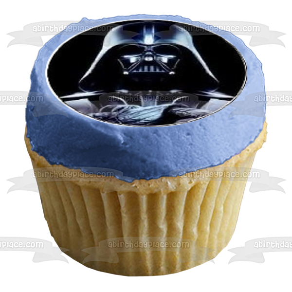 Star Wars Hans Solo Luke Skywalker Darth Vader and Yoda Edible Cupcake Topper Images ABPID05828