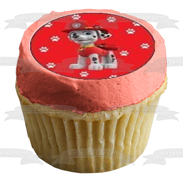Paw Patrol Chase Everest Tracker Skye Zuma Marshall Rocky and Ryder Edible Cupcake Topper Images ABPID05857