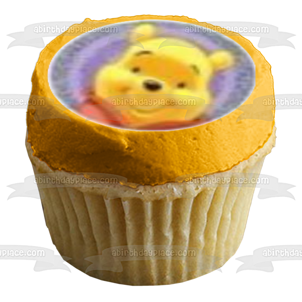 Winnie the Pooh Edible Cupcake Topper Images ABPID05859