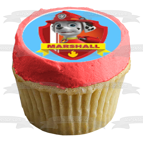 Paw Patrol Chase Everest Tracker Skye Zuma Marshall Rocky Ryder and Rubble Edible Cupcake Topper Images ABPID06393