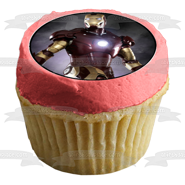 Avengers Captain America The Hulk Iron Man Thor and Black Widow Edible Cupcake Topper Images ABPID07070