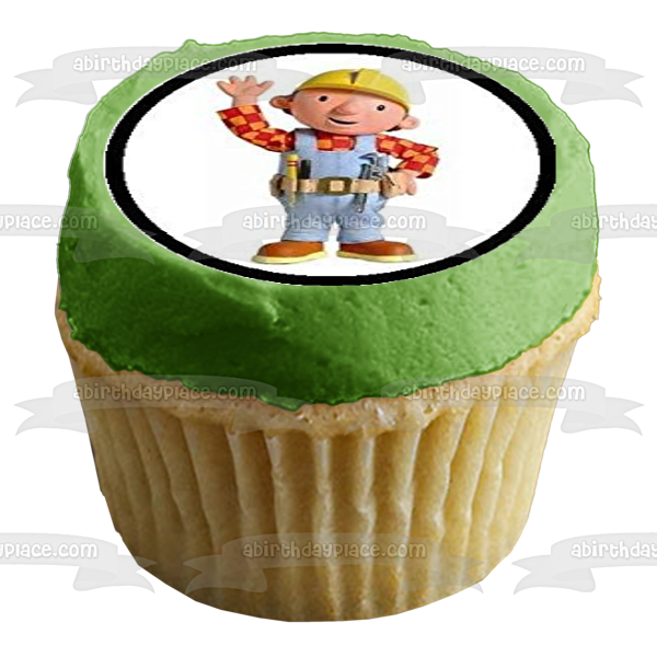 Bob the Builder Scoop Muck Lofty Roley Wendy and Sumsy Edible Cupcake Topper Images ABPID07083