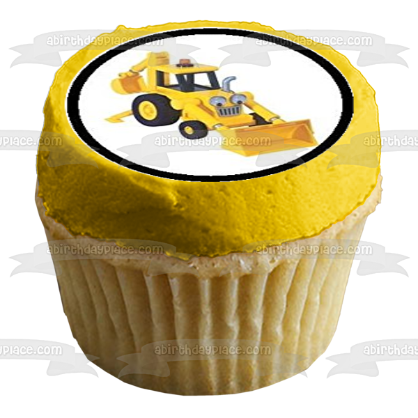 Bob the Builder Scoop Muck Lofty Roley Wendy and Sumsy Edible Cupcake Topper Images ABPID07083