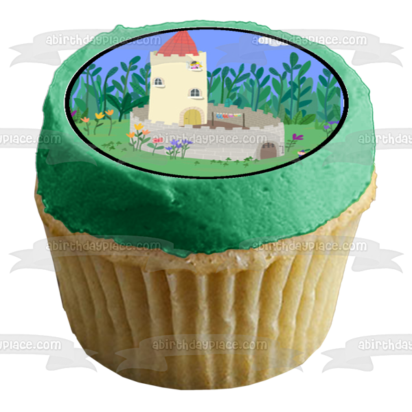 Ben and Holly King Thistle Gaston and Toy Robot Edible Cupcake Topper Images ABPID07109