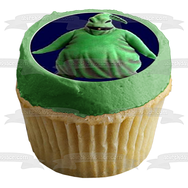 Nightmare Before Christmas Jack Skellington Oogie Boogie and Sally Edible Cupcake Topper Images ABPID07178