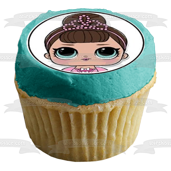 LOL. Surprise Diva M.C. Swag Fancy and Roller sk8ter Edible Cupcake Topper Images ABPID07308