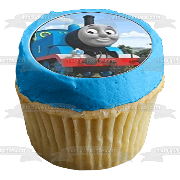 Thomas and Friends Henry Harold James Edward Emily Percy Toby Cranky and Iron Bert Edible Cupcake Topper Images ABPID07675