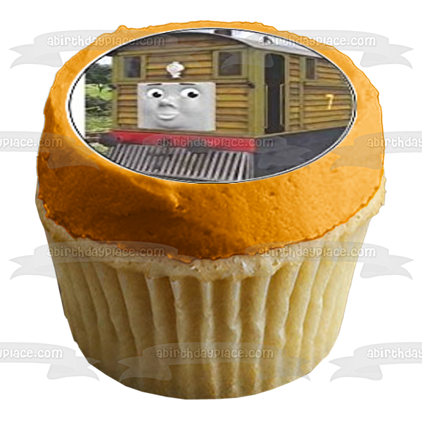 Thomas and Friends Henry Harold James Edward Emily Percy Toby Cranky and Iron Bert Edible Cupcake Topper Images ABPID07675