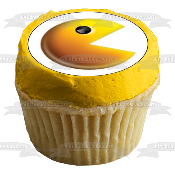 Imágenes comestibles para cupcakes de Pac Man Nemco ABPID08524 